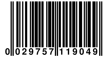 0 029757 119049