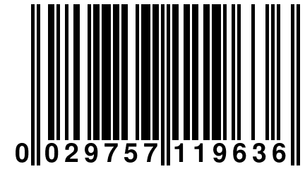 0 029757 119636