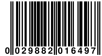 0 029882 016497