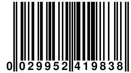 0 029952 419838