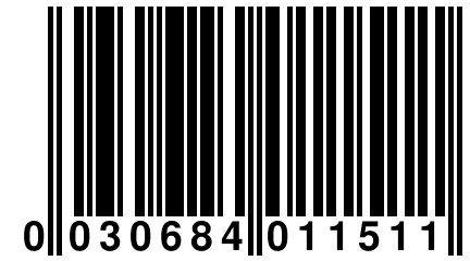 0 030684 011511