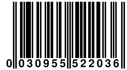 0 030955 522036