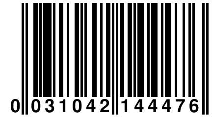 0 031042 144476