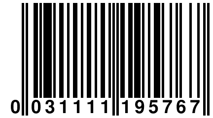 0 031111 195767