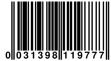 0 031398 119777