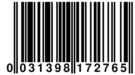 0 031398 172765