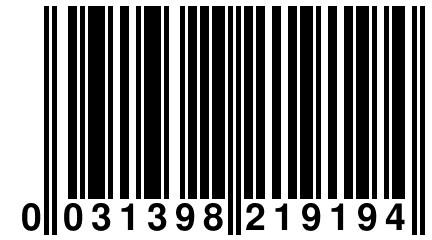 0 031398 219194