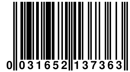 0 031652 137363