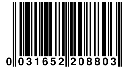 0 031652 208803