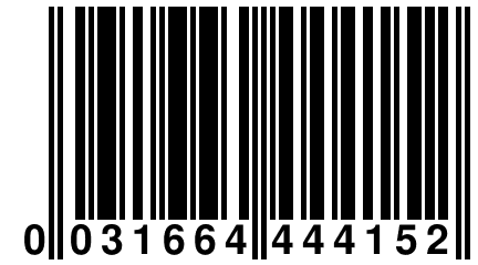 0 031664 444152