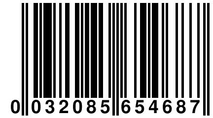 0 032085 654687