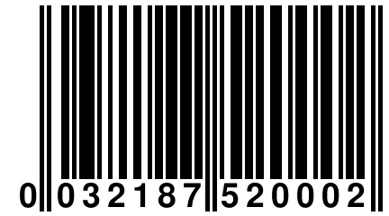 0 032187 520002