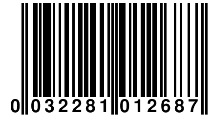 0 032281 012687