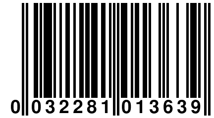 0 032281 013639