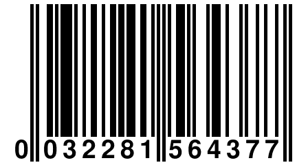 0 032281 564377