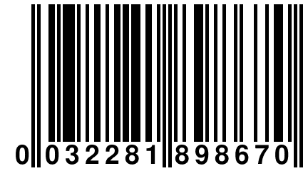 0 032281 898670