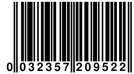 0 032357 209522