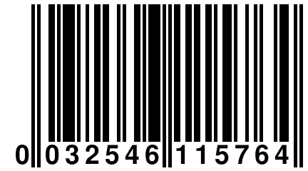 0 032546 115764