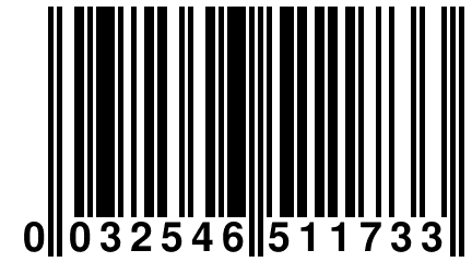 0 032546 511733