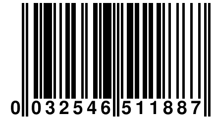 0 032546 511887