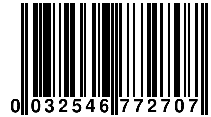 0 032546 772707