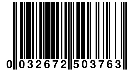 0 032672 503763