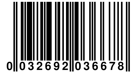 0 032692 036678