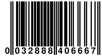 0 032888 406667