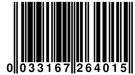 0 033167 264015