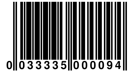 0 033335 000094