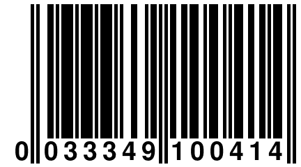 0 033349 100414