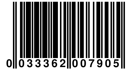 0 033362 007905