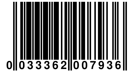 0 033362 007936