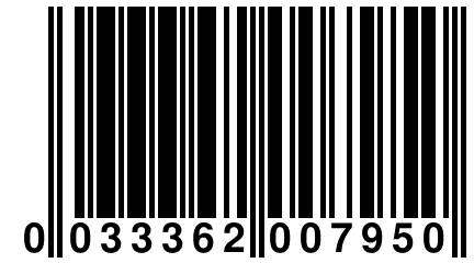 0 033362 007950