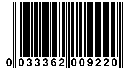 0 033362 009220