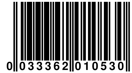 0 033362 010530