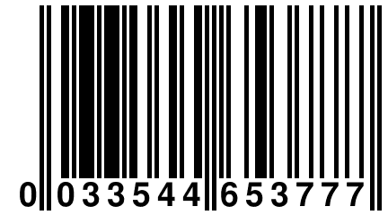 0 033544 653777