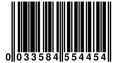 0 033584 554454