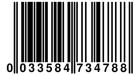 0 033584 734788