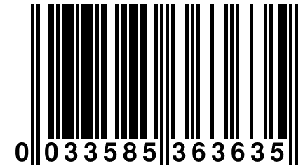 0 033585 363635