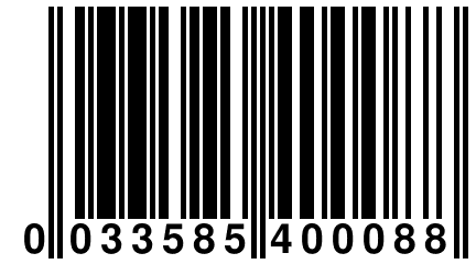 0 033585 400088