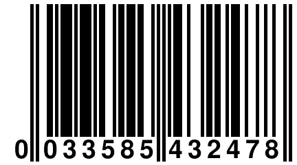 0 033585 432478