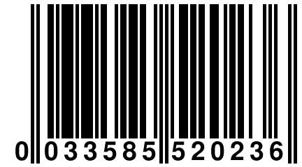 0 033585 520236