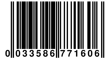 0 033586 771606