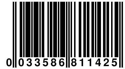 0 033586 811425