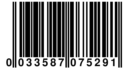 0 033587 075291