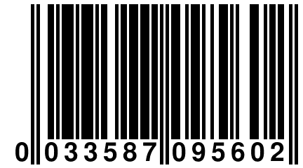 0 033587 095602