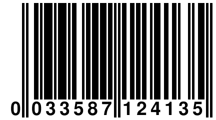 0 033587 124135