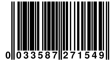 0 033587 271549