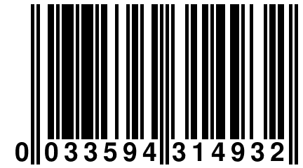 0 033594 314932